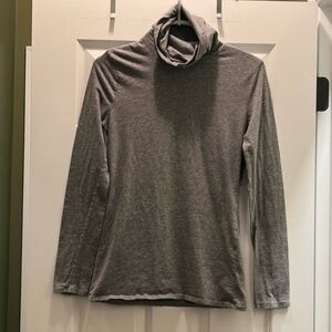Heather gray turtleneck